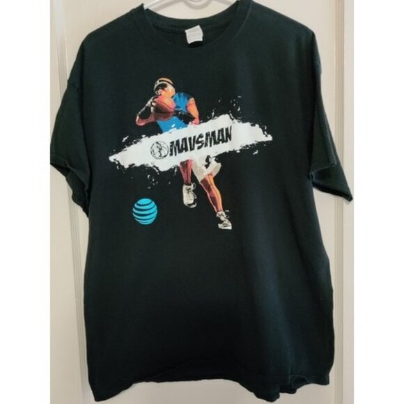 Dallas Mavericks T-SHIRT XL MAVSMAN MASCOT Mavs Man - Picture 2 of 4